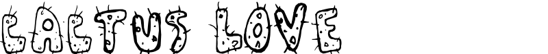 Cactus Love Font