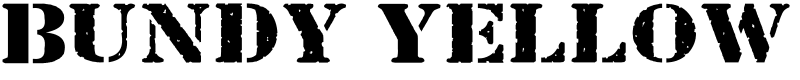 Bundy Yellow Font