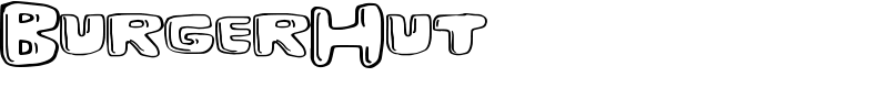 BurgerHut Font