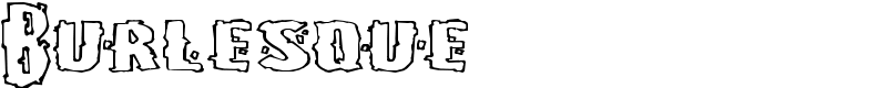 Burlesque Font