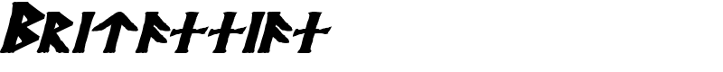 Britannian Font