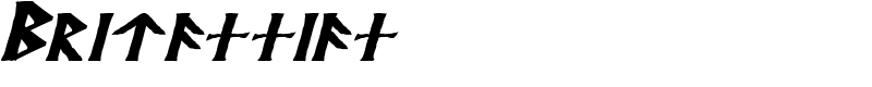 Britannian Font