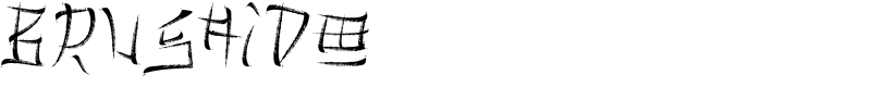 Brushido Font