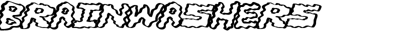 BrainWashers Font