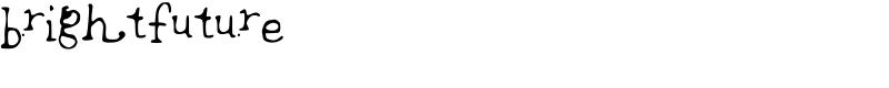 brightfuture Font