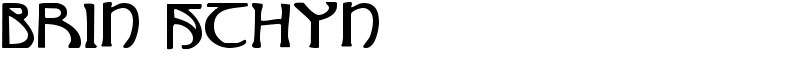 Brin Athyn Font