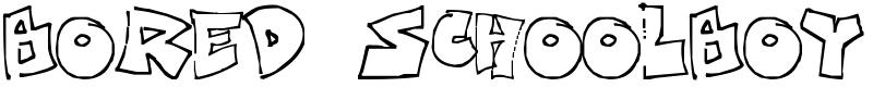 Bored Schoolboy Font