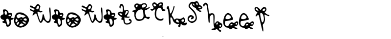BowBowBlackSheep Font