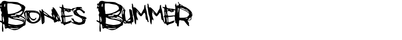 Bones Bummer Font