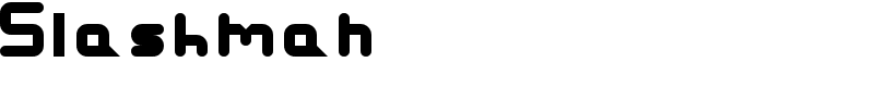 Slashman Font