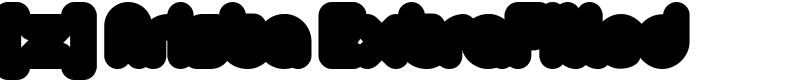 [z] Arista ExtraFilled Font