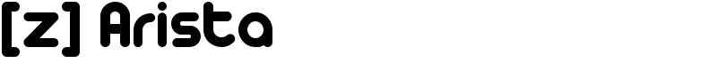 [z] Arista Font