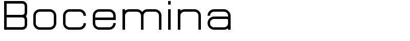 Bocemina Font