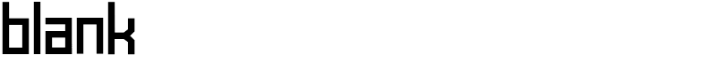 blank Font