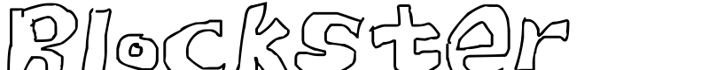 Blockster Font
