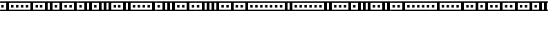 Binary 01s BRK Font