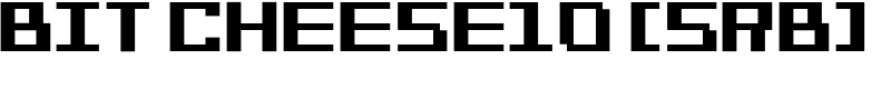 Bit Cheese10 (sRB) Font