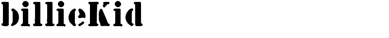 billieKid Font