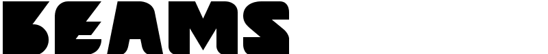 Beams Font