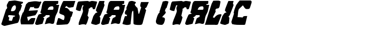 Beastian Italic Font