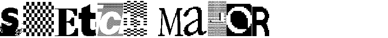 Sketch Major Font