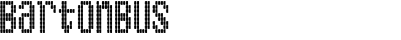 BartonBus Font