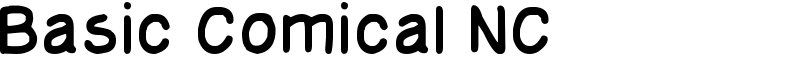 Basic Comical NC Font