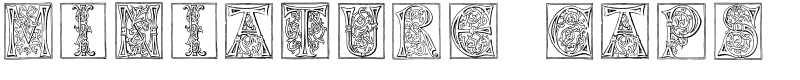 Miniature-Caps Font