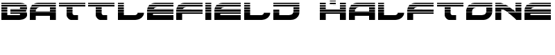Battlefield Halftone Font