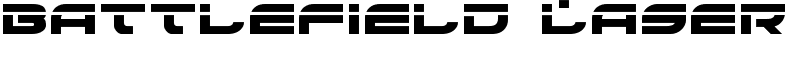 Battlefield Laser Font