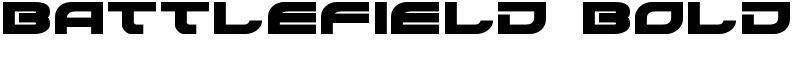 Battlefield Bold Font