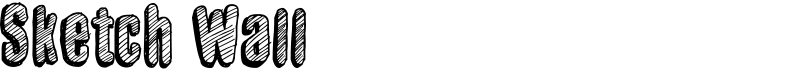 Sketch Wall Font
