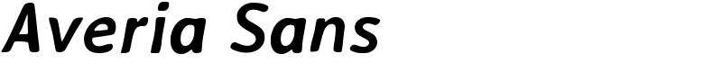 Averia Sans Font