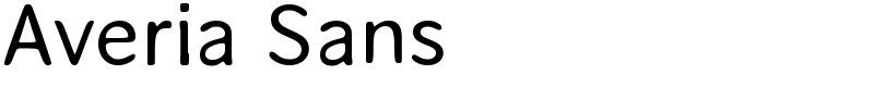 Averia Sans Font