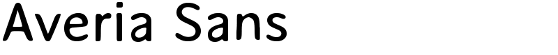 Averia Sans Font