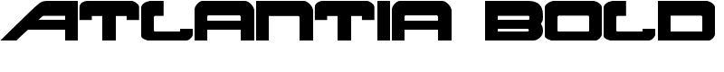 Atlantia Bold Font