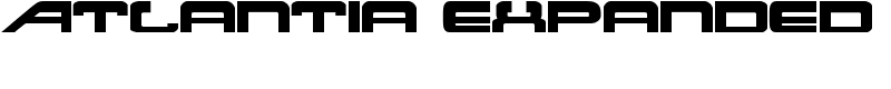 Atlantia Expanded Font