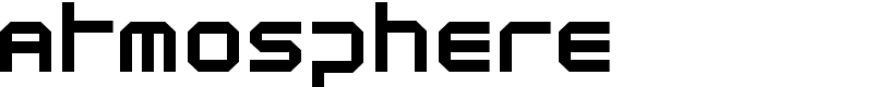 Atmosphere Font