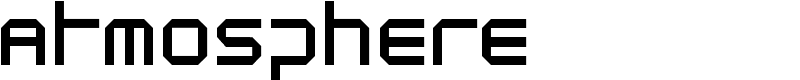 Atmosphere Font