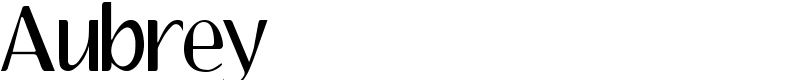 Aubrey Font