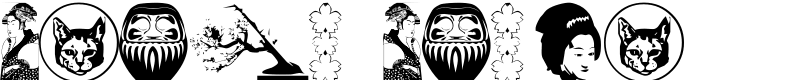 Asian Dings Font