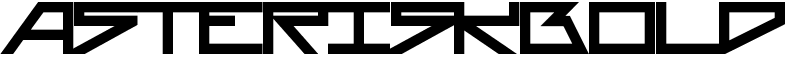 AsteriskBold Font