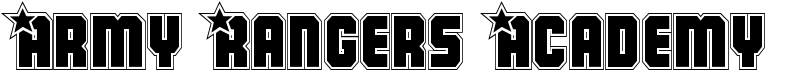 Army Rangers Academy Font