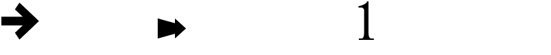 Arrow Symbols 1 Font