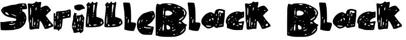 SkribbleBlack Black Font