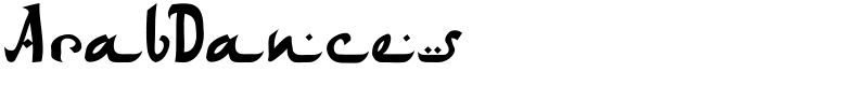 ArabDances Font