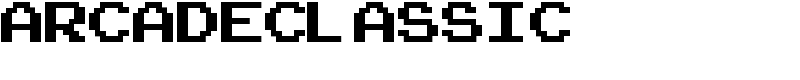 ArcadeClassic Font