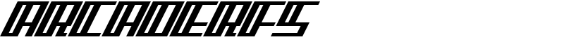 ArcaderFS Font