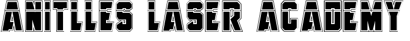 Anitlles Laser Academy Font
