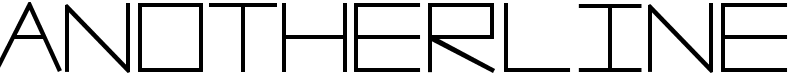 AnotherLine Font